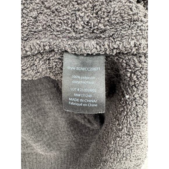 Barefoot Dreams CozyChic Lite Open Front Cardigan Sweater Womens S/M Gray - Picture 6 of 8